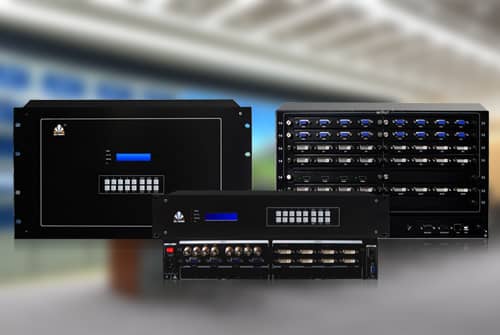 讯维拼接处理器成功应用于西藏某矿井监控系统