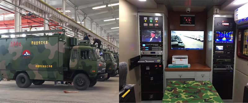 野战政治宣传车系统
