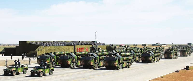 建军90周年阅兵