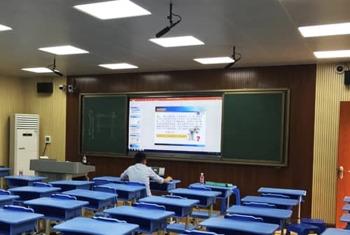 讯维为四川绵阳某中学成功打造精品录播教学系统!