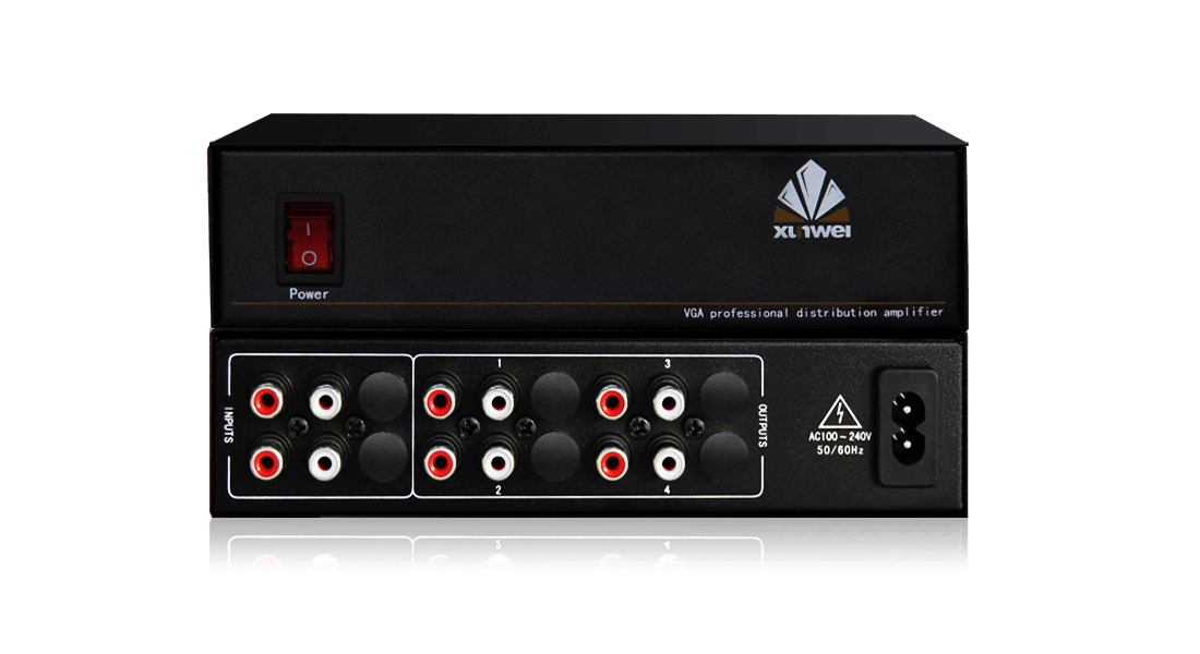 1进4出音频分配器