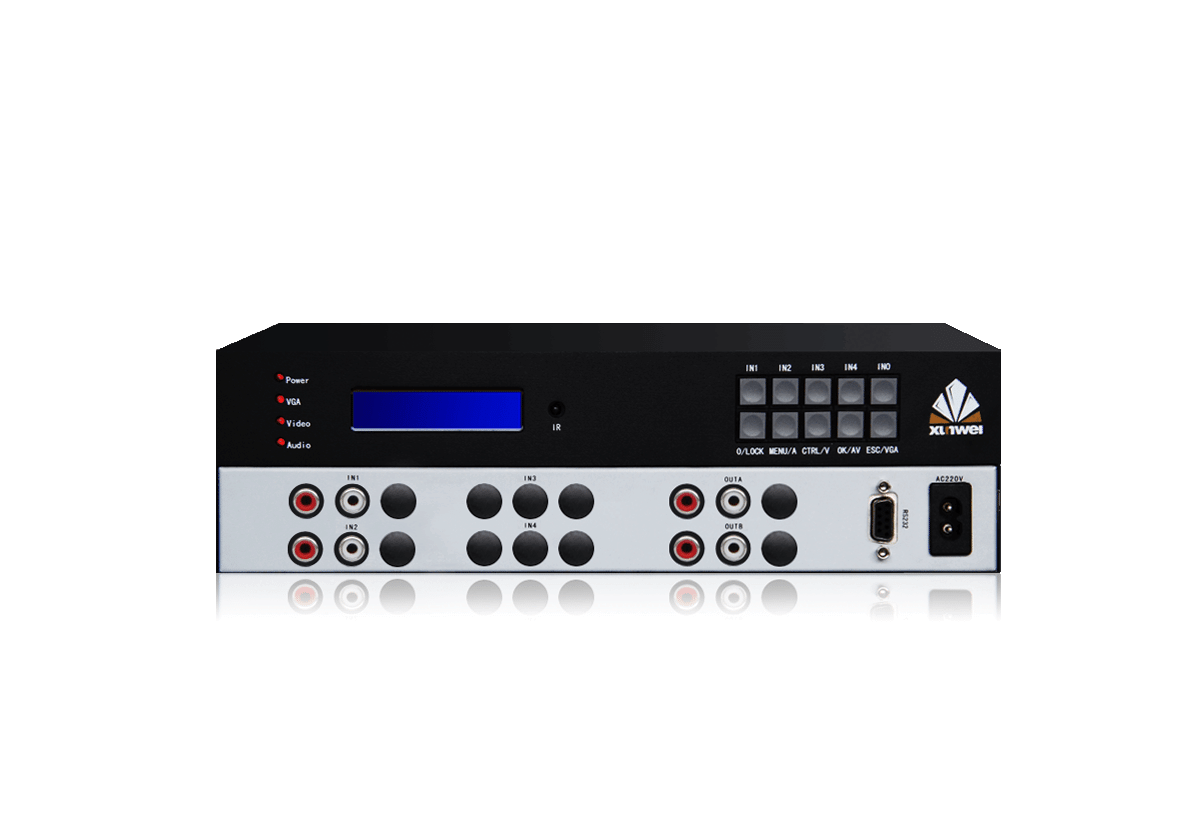 2进1出音频切换器