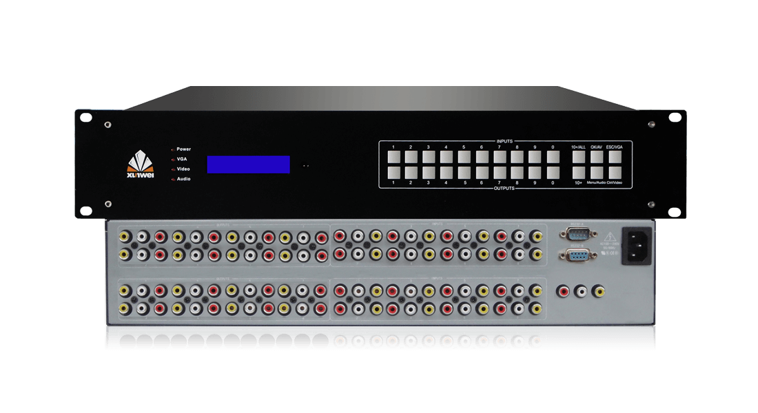 32进1出音视频切换器