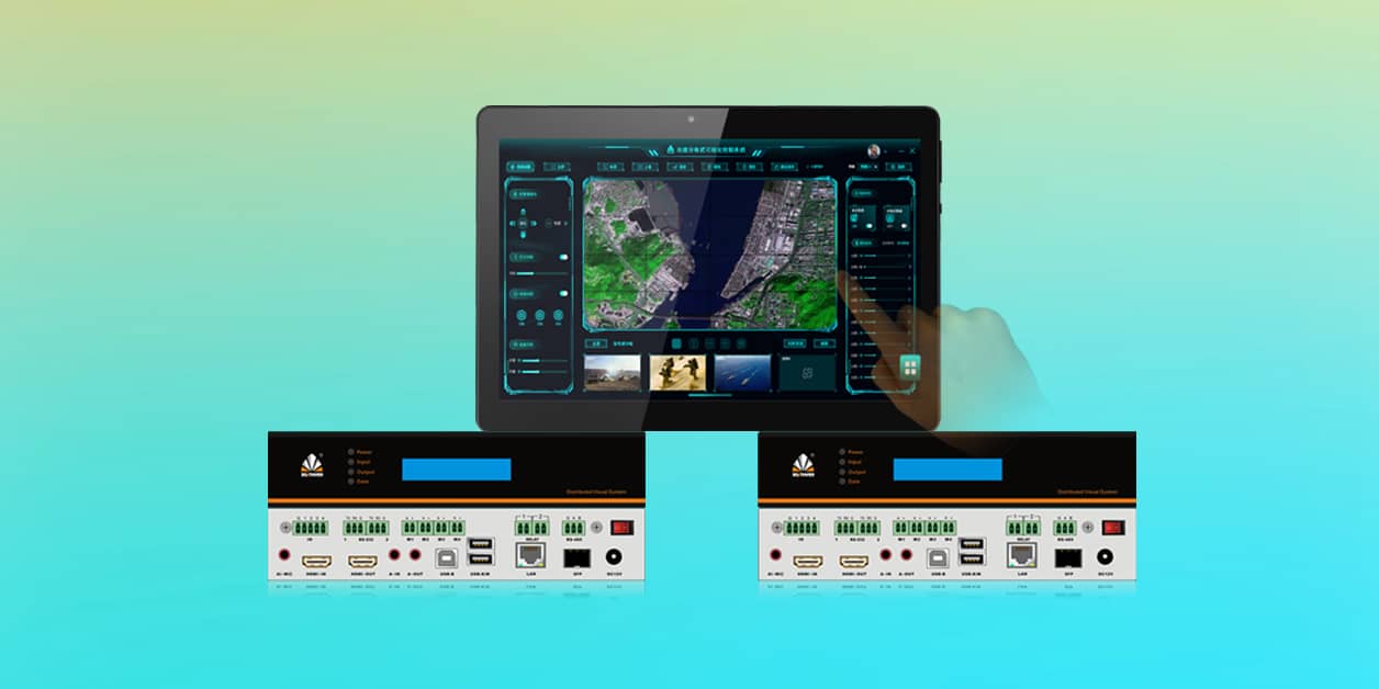 多点触控分布式系统