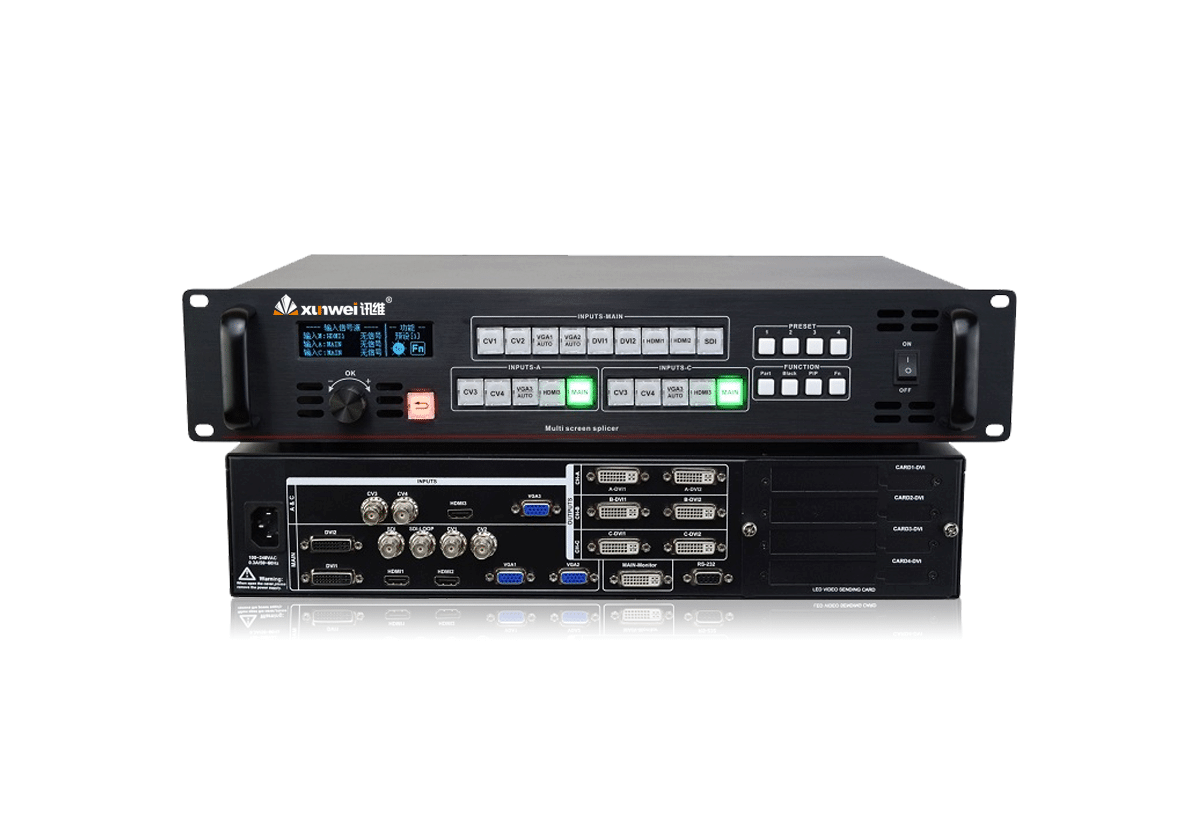 3通道LED拼接处理器