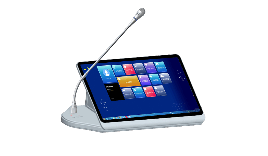 13.3寸单双屏带话筒会议终端