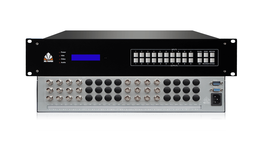 4路分量矩阵切换器