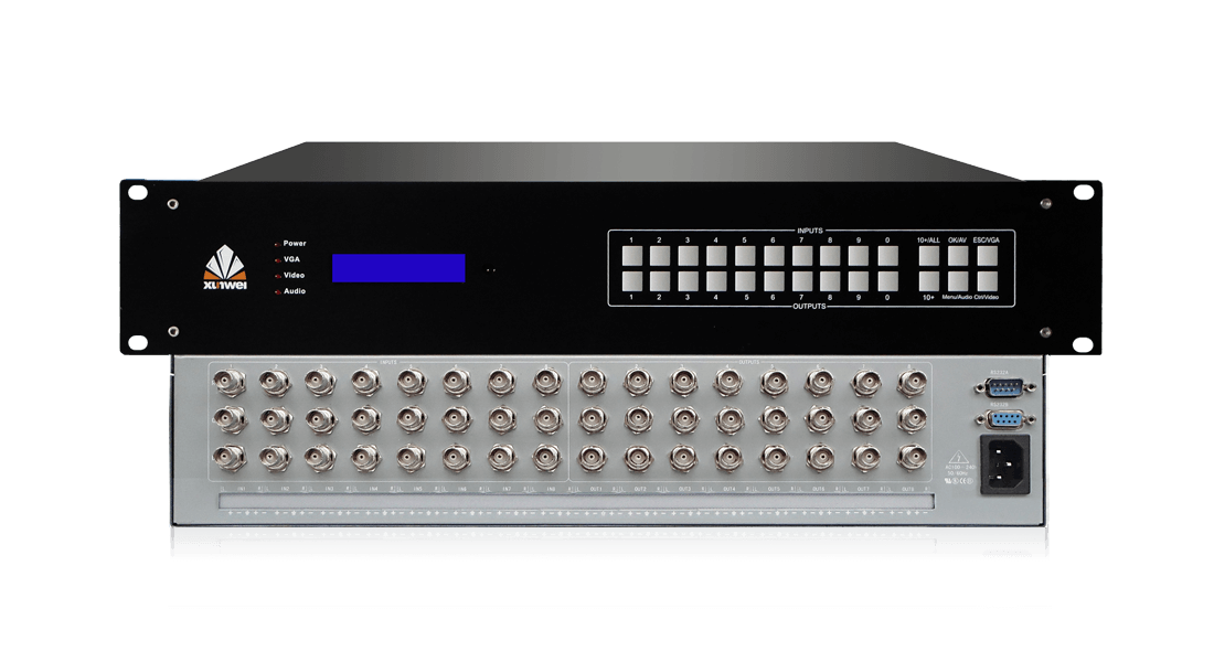 8路分量矩阵切换器